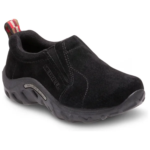 Merrell Kids Jungle Moc - Black Suede