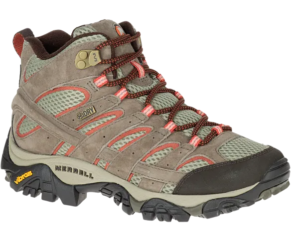 'Merrell' Women's Moab 2 Mid WP Hiker - Bungee Cord