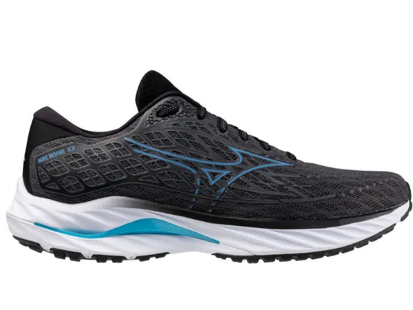 Mizuno Wave Inspire 20 Mens Running Shoe (Iron Gate/Parisian Blue/Black)