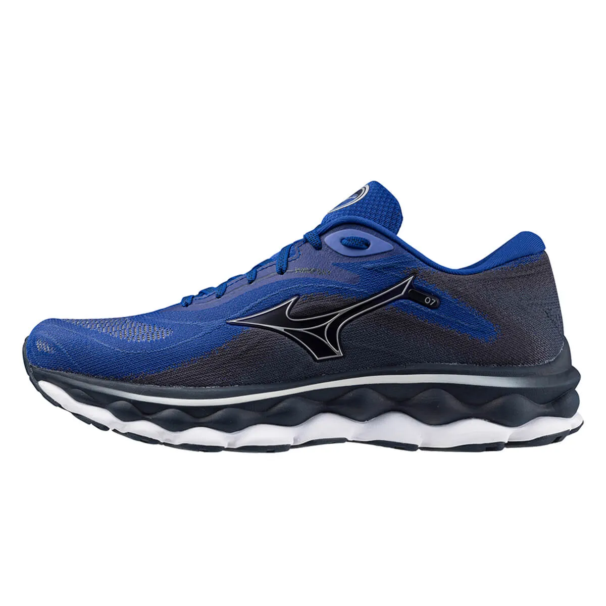 Mizuno Wave Sky 7 Mens | Surf the Web/silver/dress Blue