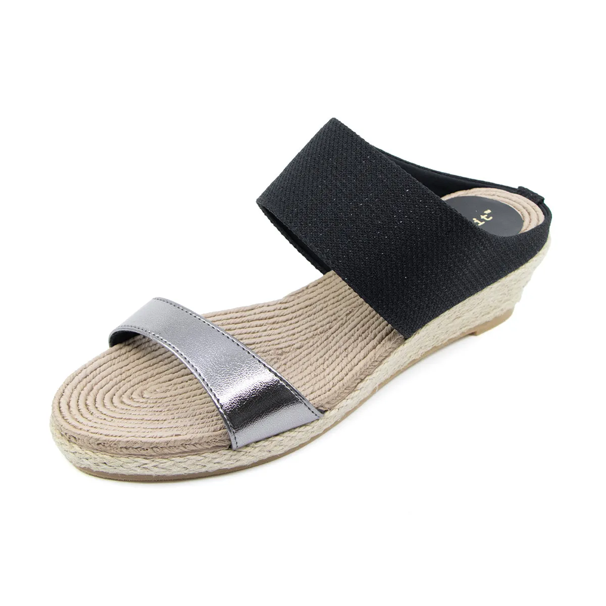 Mou2 Black 2-Ways Soft Espadrilles