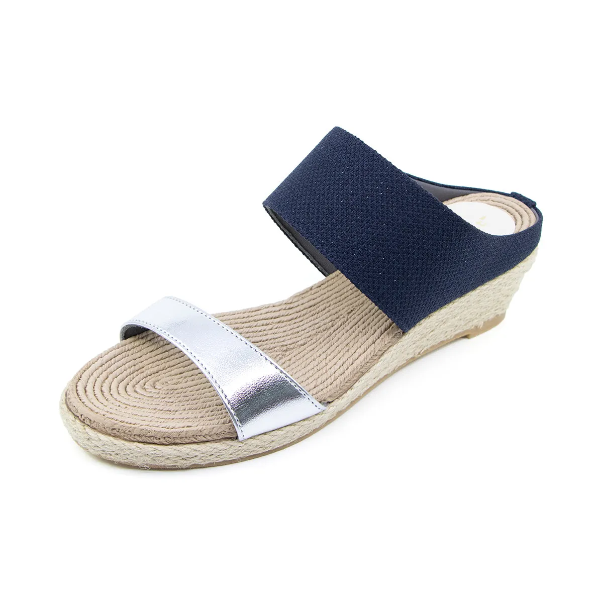 Mou2 Navy 2-Ways Soft Espadrilles