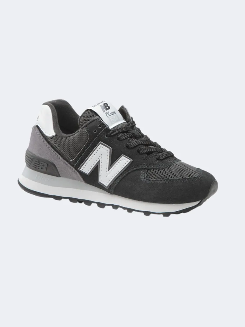 New Balance 574 Unisex Lifestyle Shoes Black