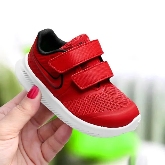 Nike Runner Infant Lifestyle Espadrilles Red/Blk