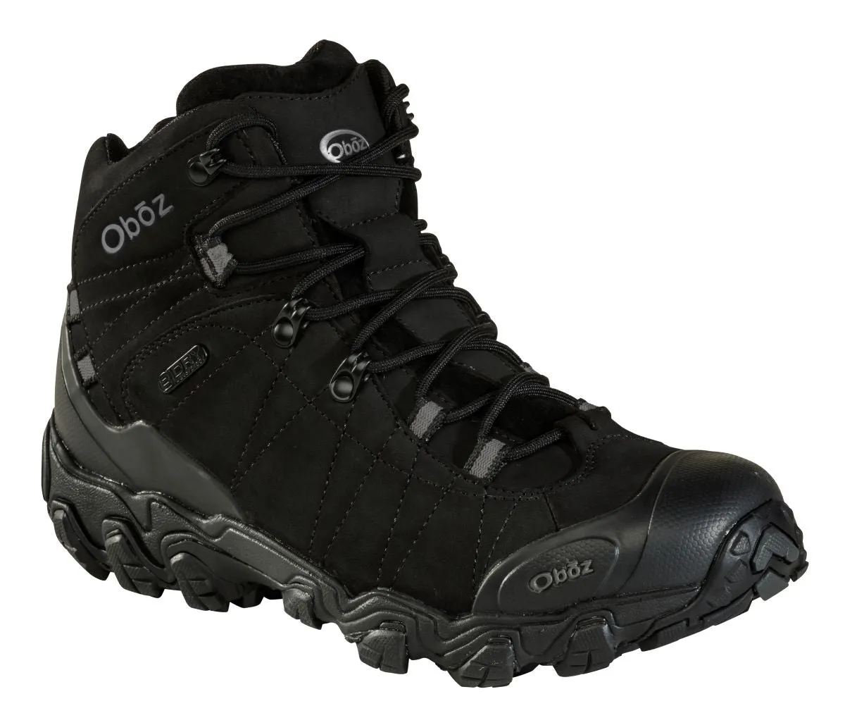 'Oboz' Men's Bridger Mid BDry WP Hiker - Midnight Black