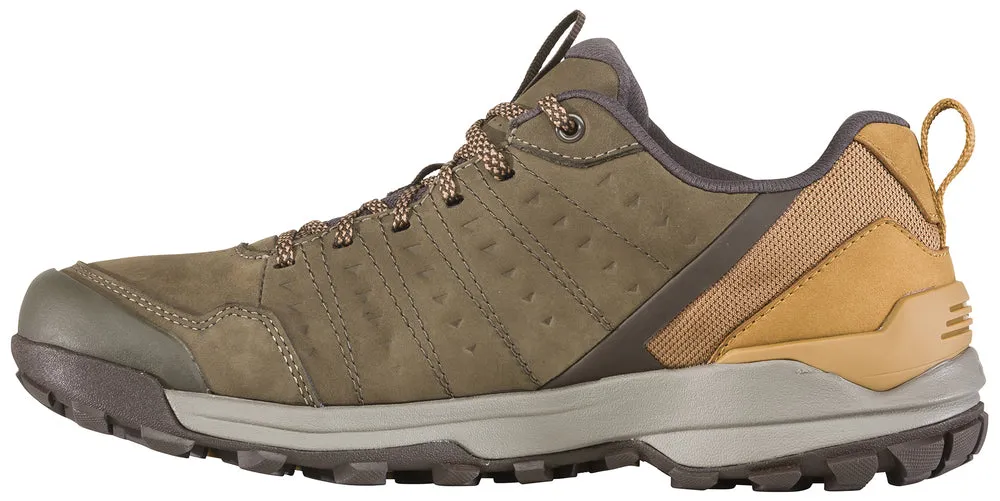 'Oboz' Men's Sypes Leather WP Low Hiker - Wood