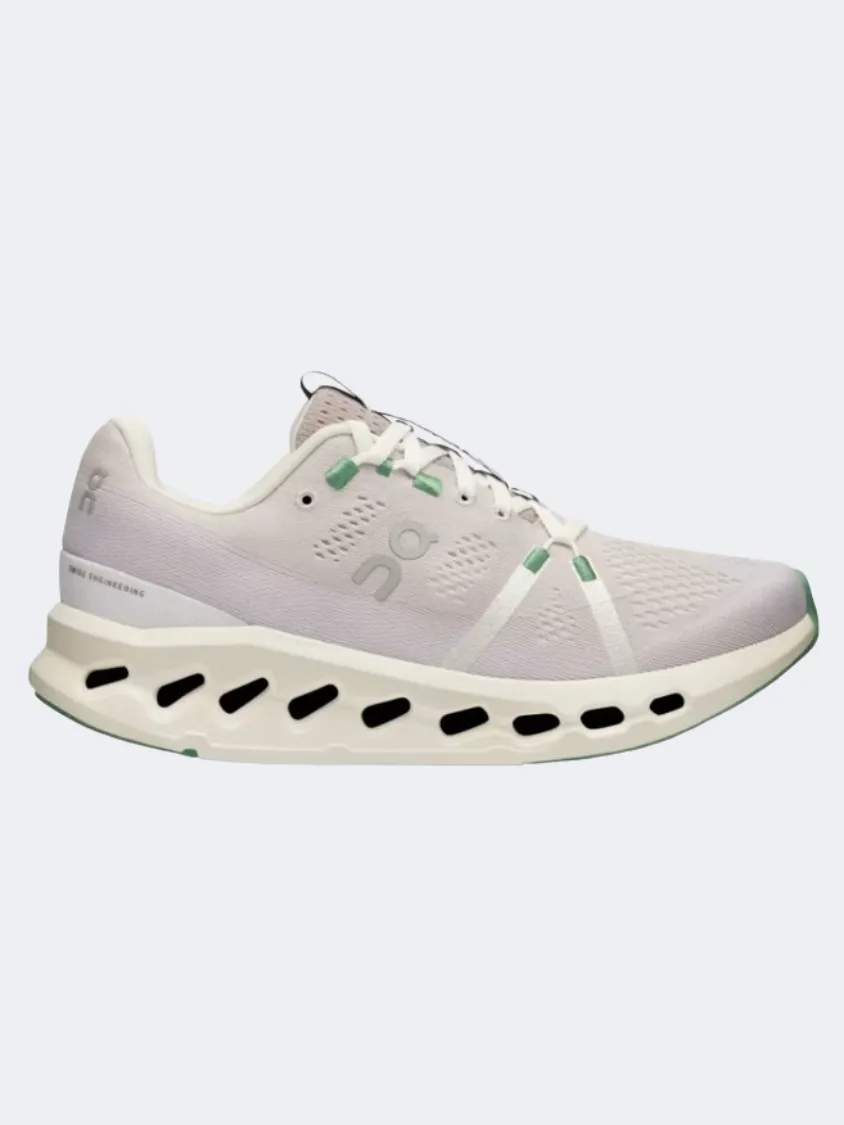 On Cloudsurfer Women Running Shoes Pearl/Ivory