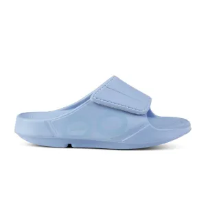 'OOFOS' Women's OOahh Sport Flex Slide - Neptune Blue