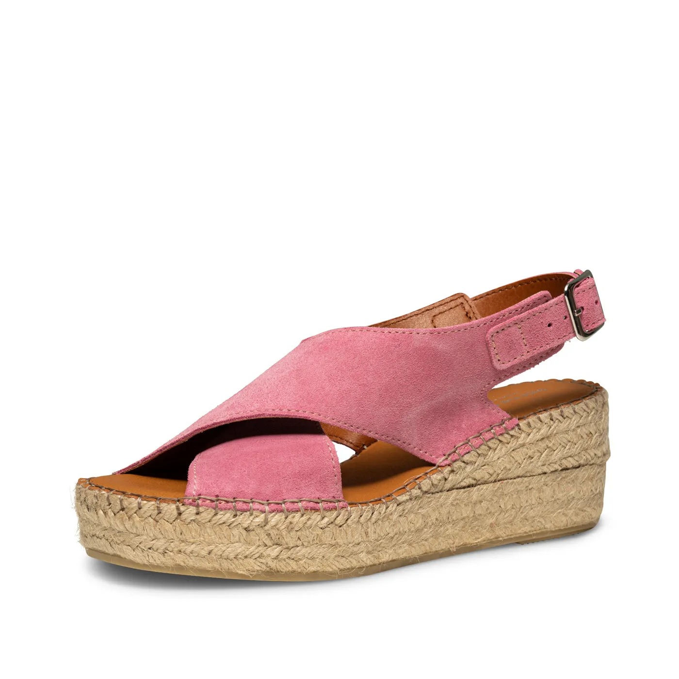 Orchid wedge suede - Soft Pink