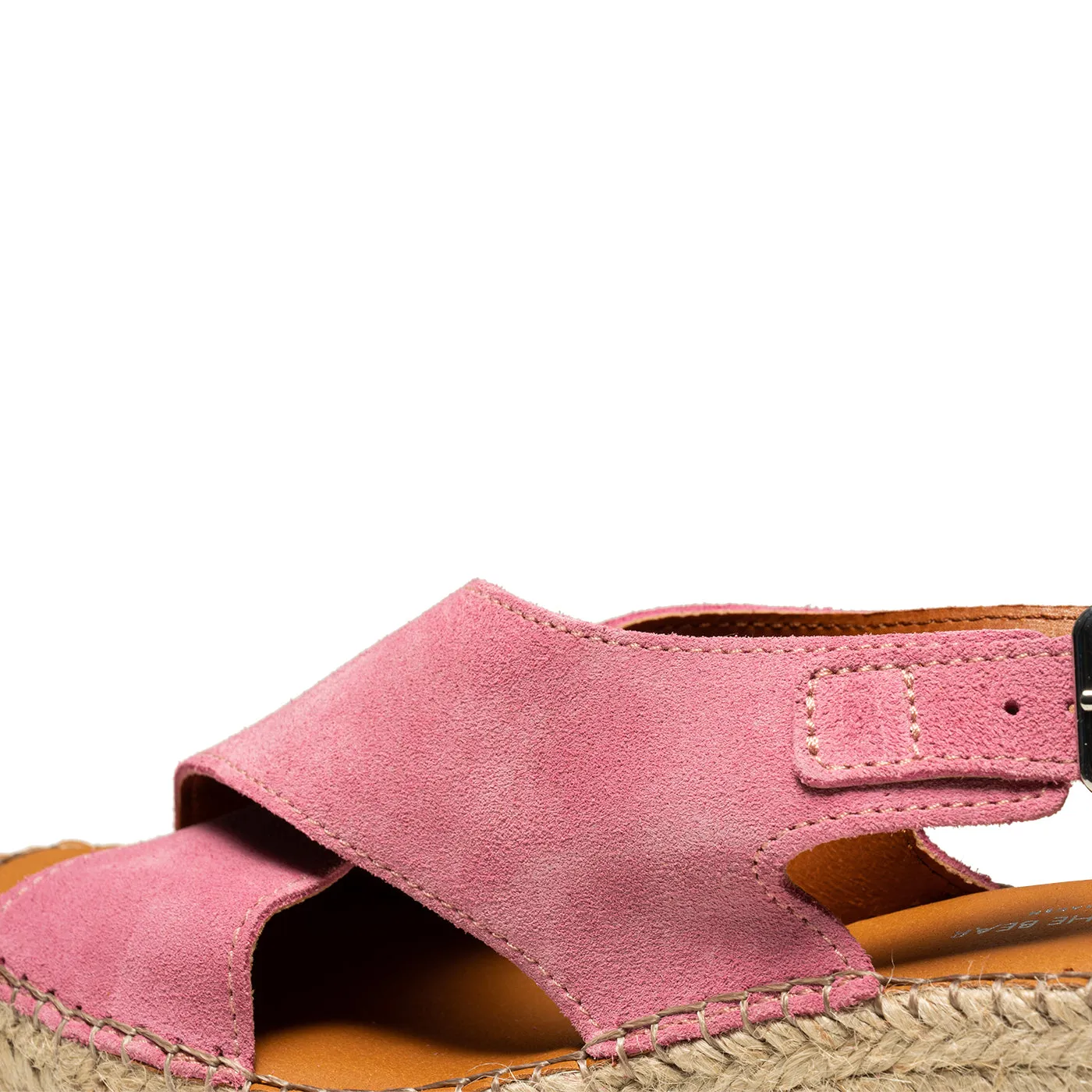 Orchid wedge suede - Soft Pink