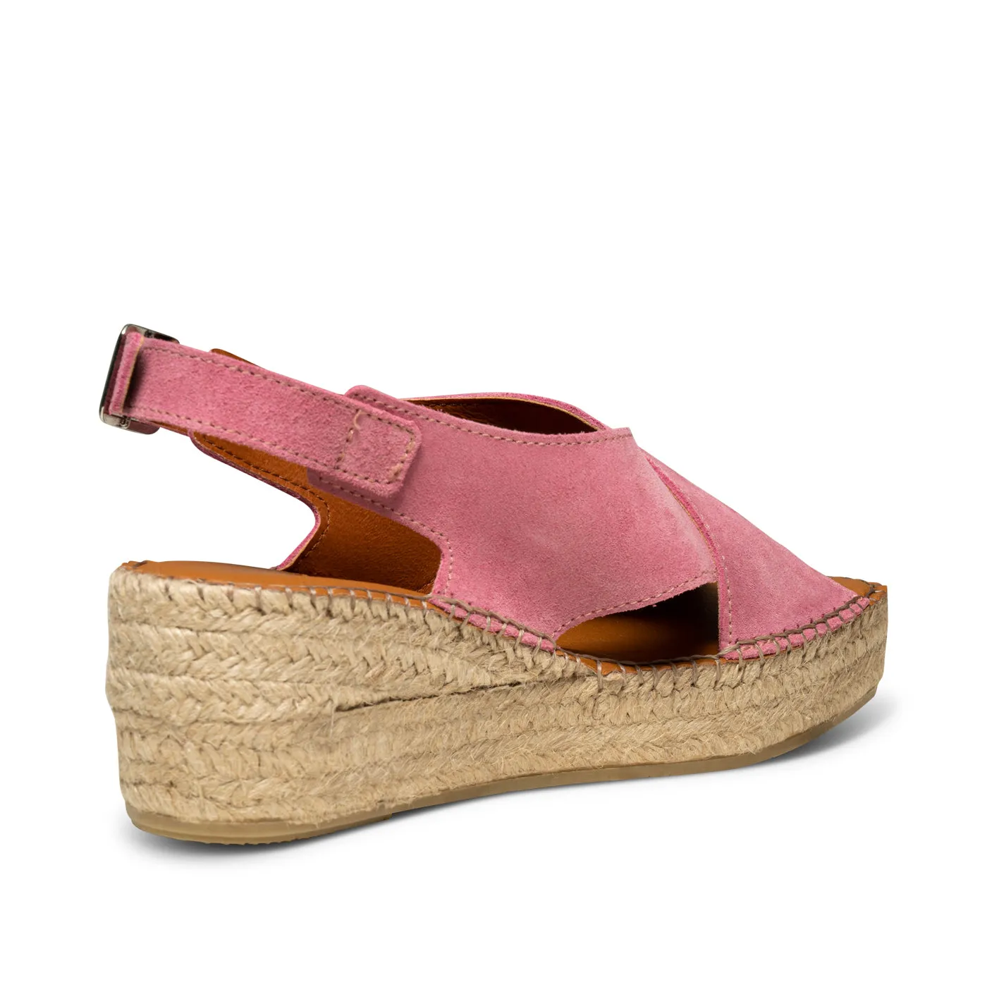 Orchid wedge suede - Soft Pink