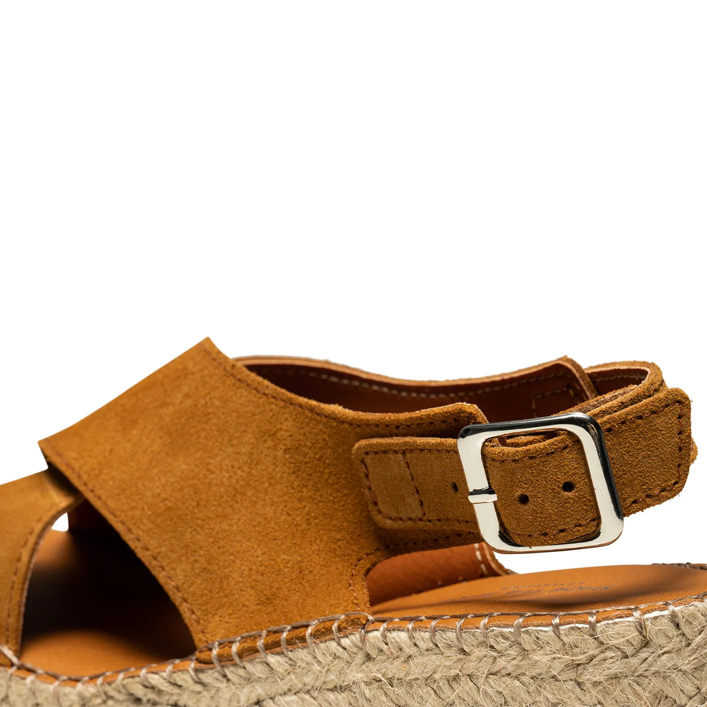 Orchid wedge suede - TAN