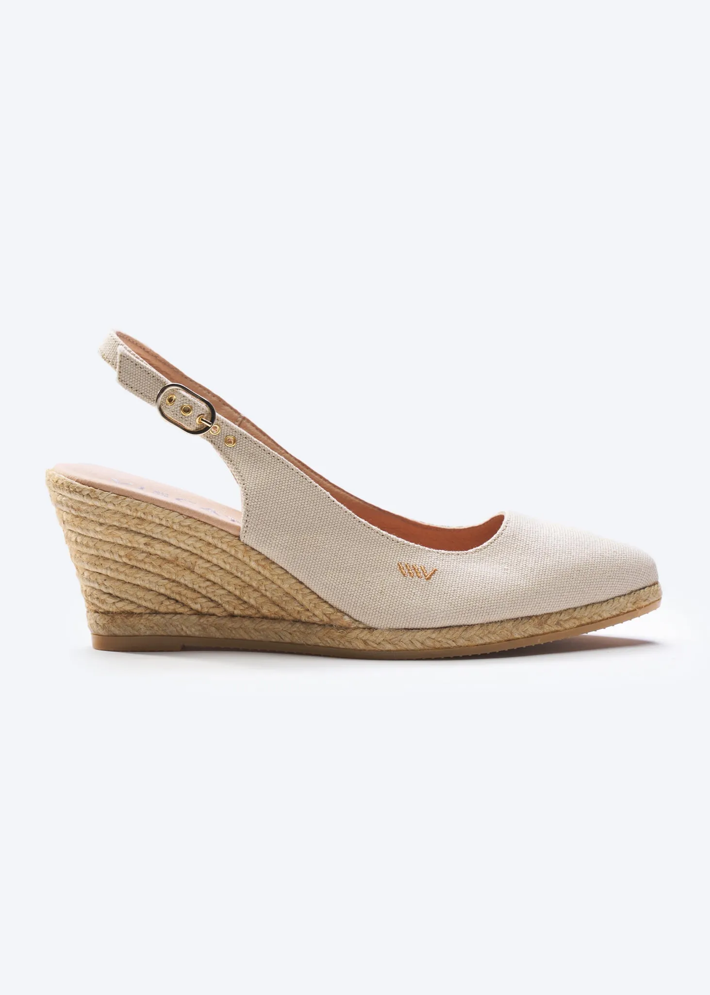 Palomera Canvas Espadrille Wedges