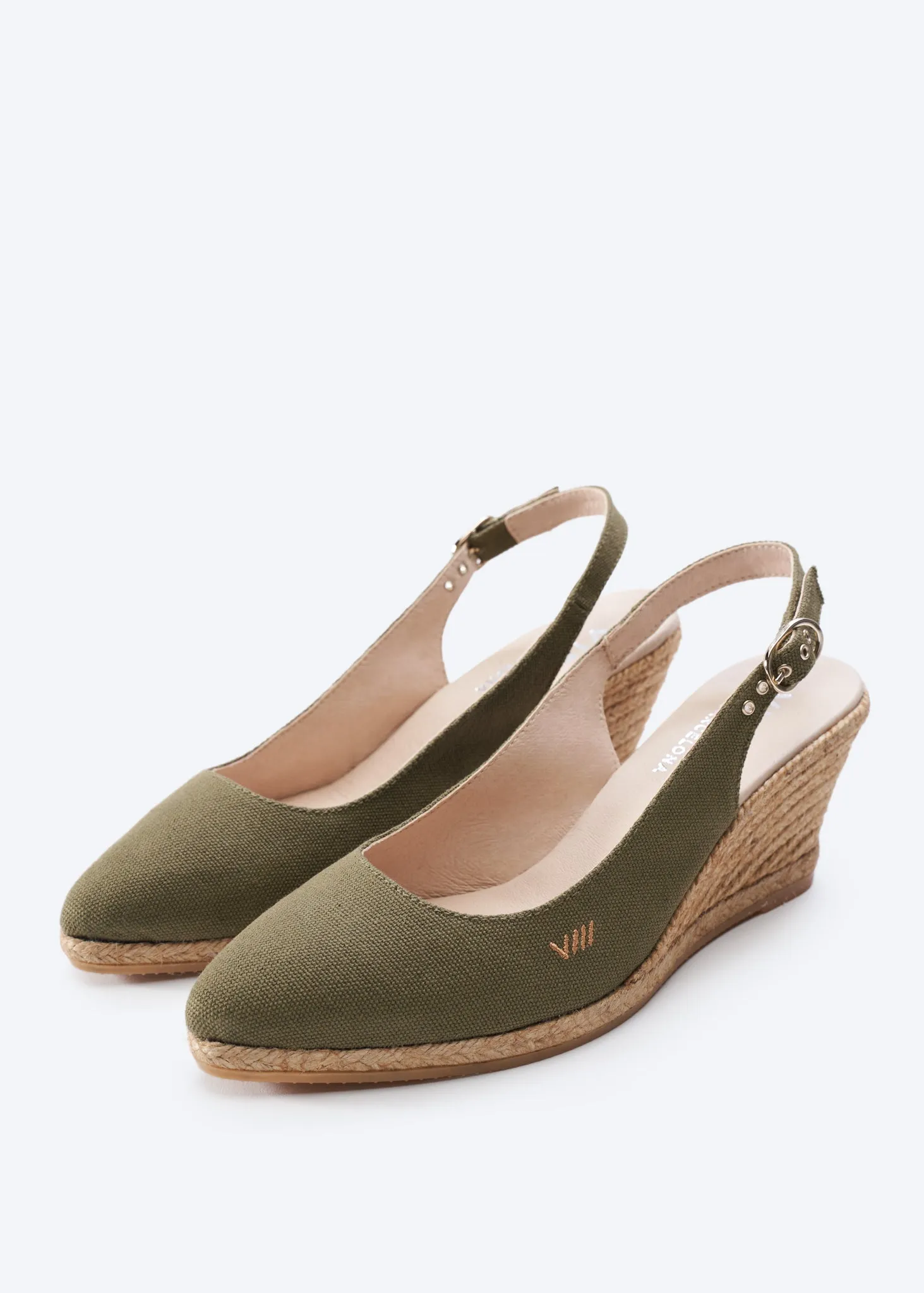 Palomera Limited Edition Canvas Espadrille Wedges