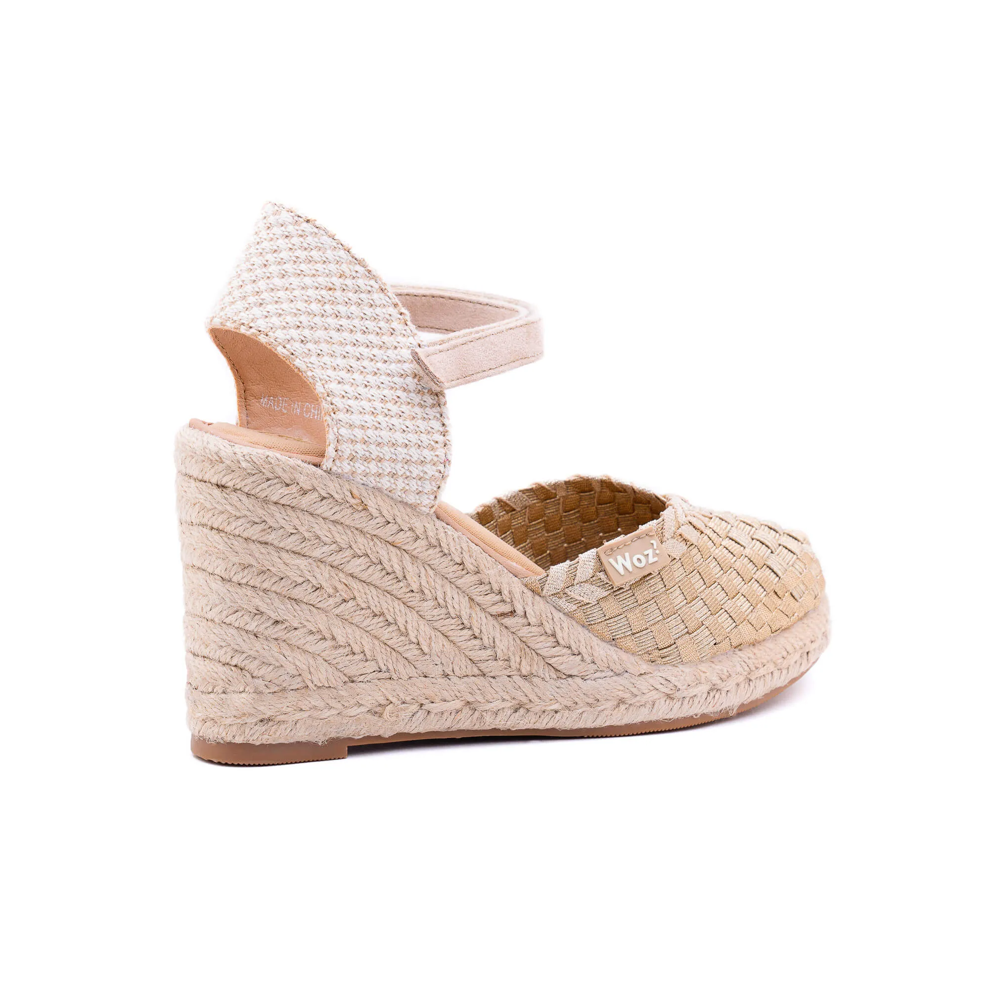 Pisa Light Gold Espadrille