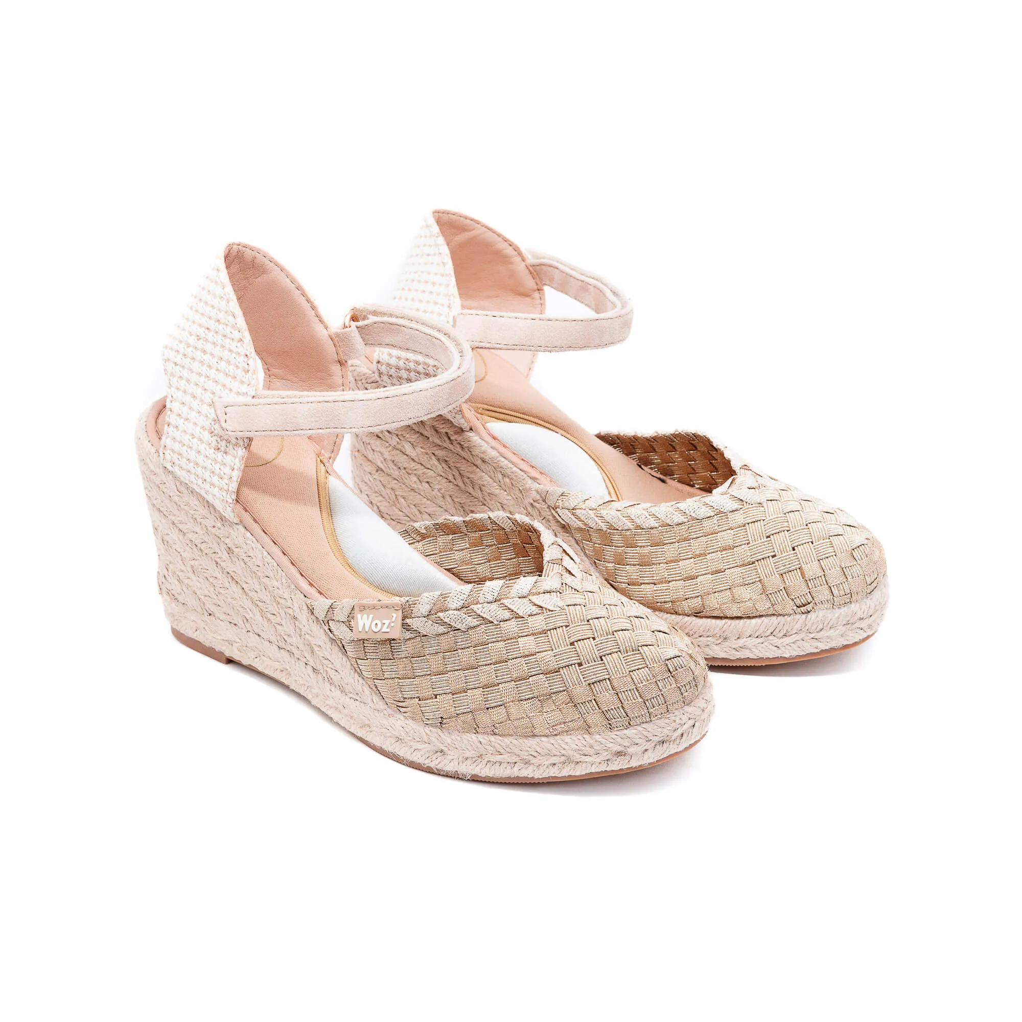 Pisa Light Gold Espadrille