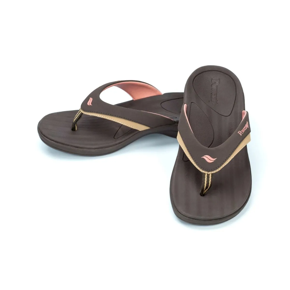 'Powerstep' Women's ArchWear™ Sandal - Brown