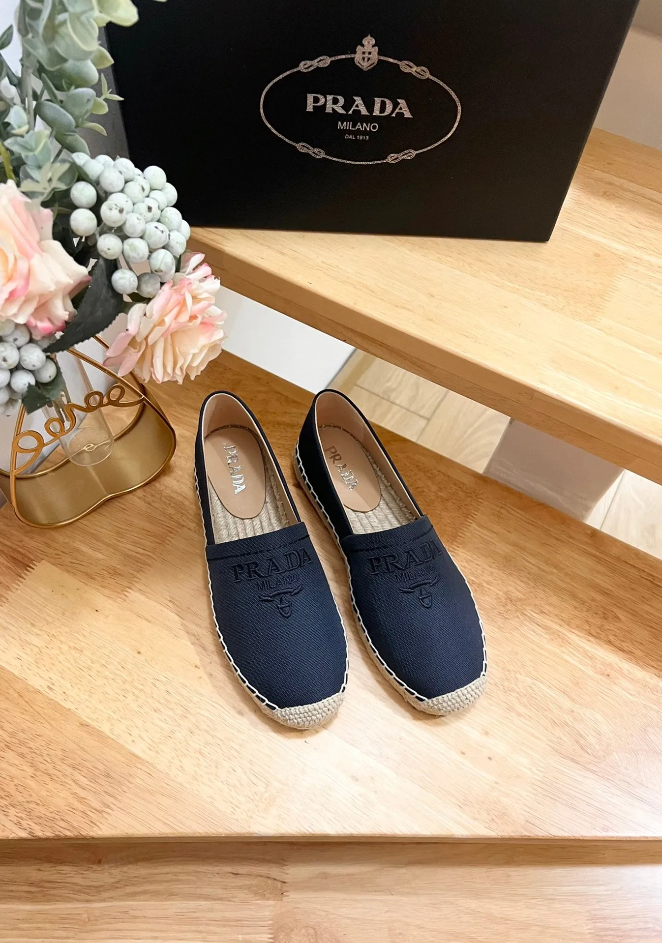 pra espadrilles denim canvas