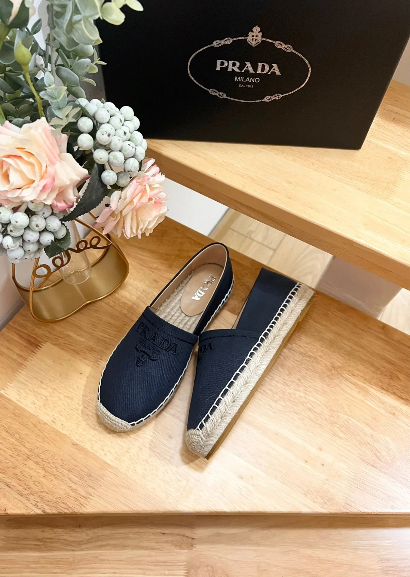 pra espadrilles denim canvas