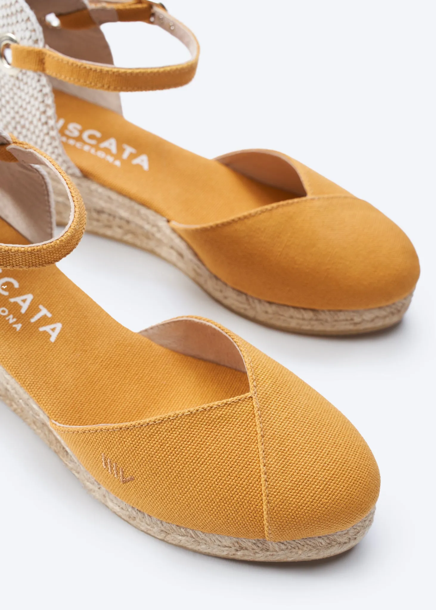 Pubol Limited Edition Canvas Espadrille Wedges