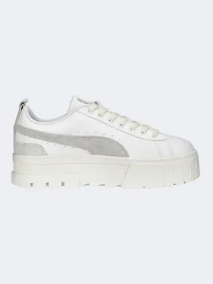 Puma Mayze Thrifted Women Lifestyle Shoes White