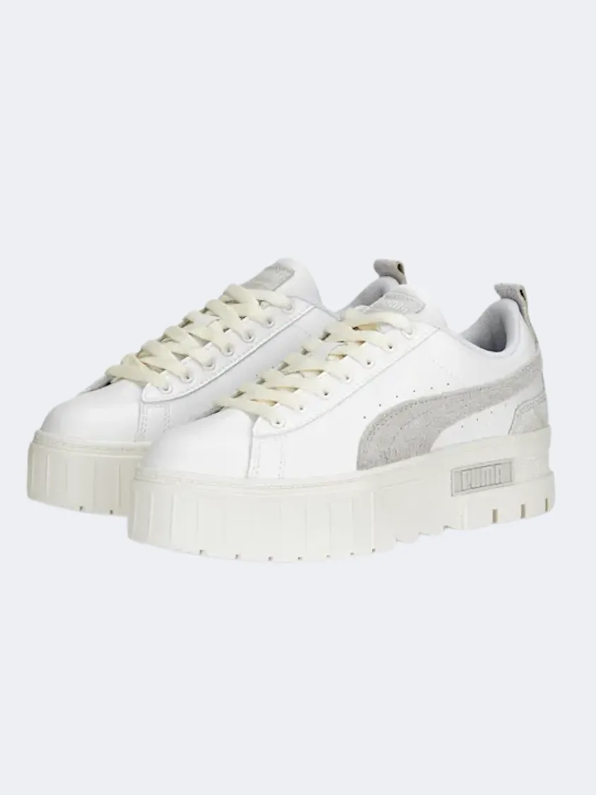 Puma Mayze Thrifted Women Lifestyle Shoes White