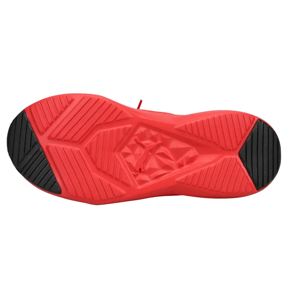 .Puma Mens Softride Fly High Risk Red/Black - (376164 05) - HRS - R1L5