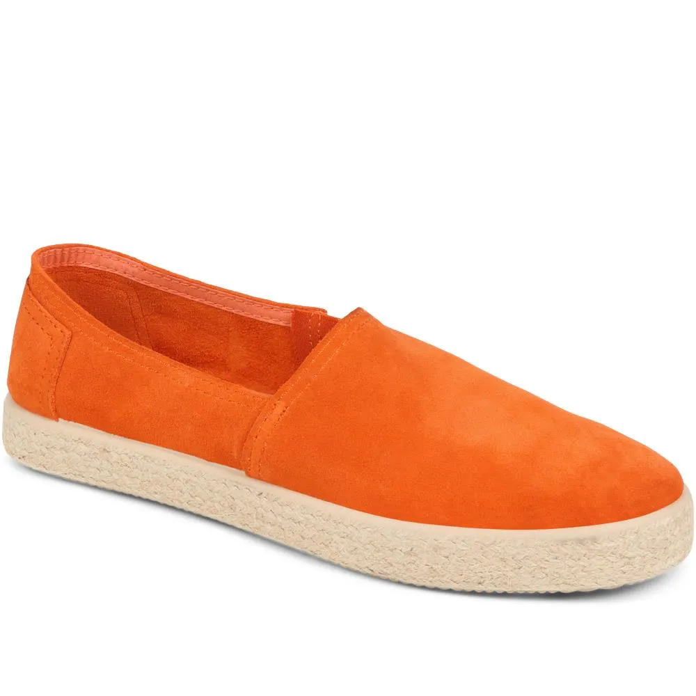 Reagan Leather Espadrilles - REAGAN / 324 049