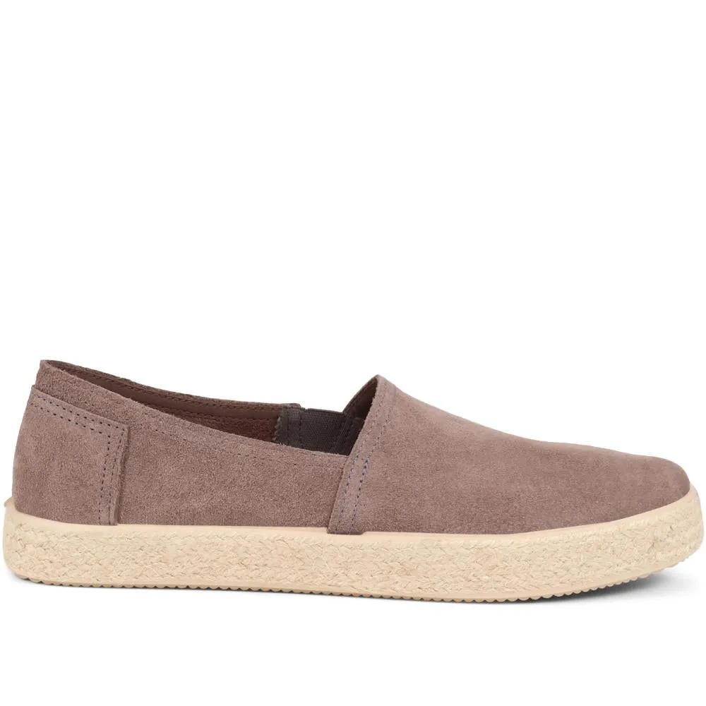 Reagan Leather Espadrilles - REAGAN / 324 049