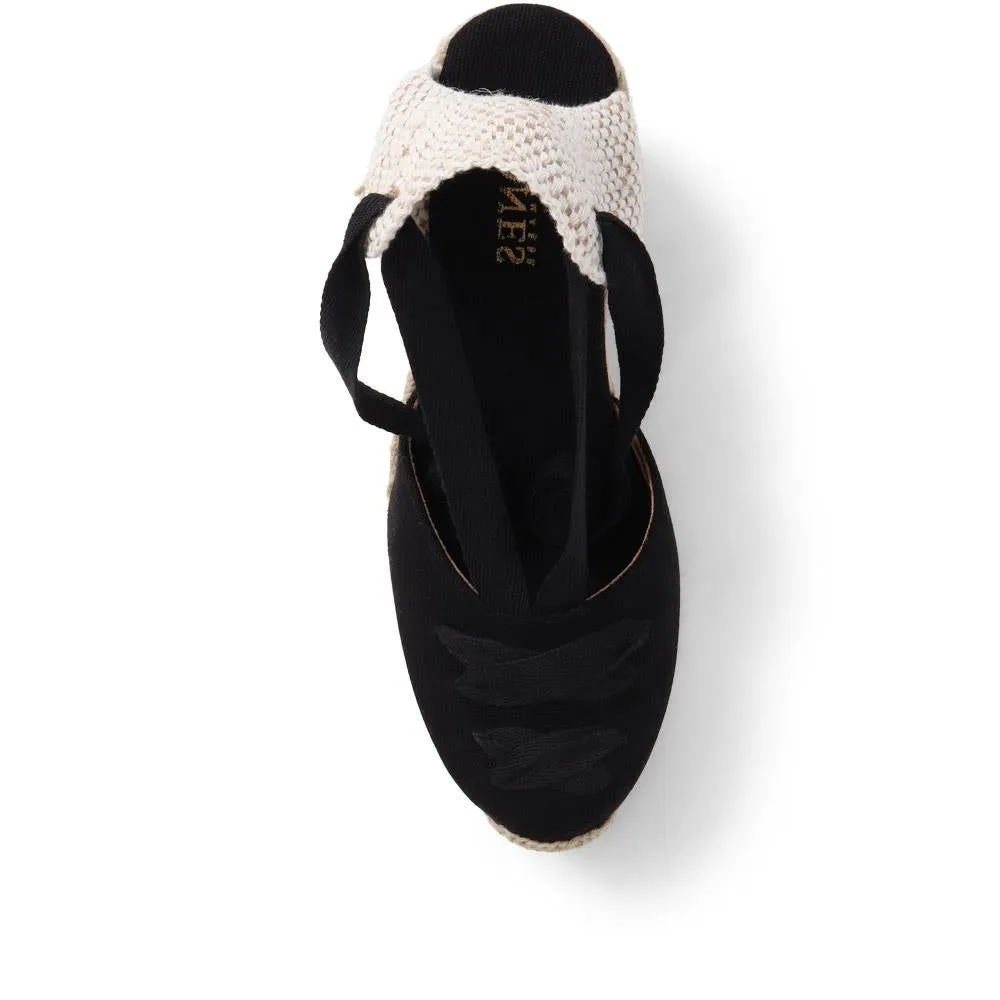 Rosabelle Lace Detail Espadrilles - ROSABELLE / 325 425