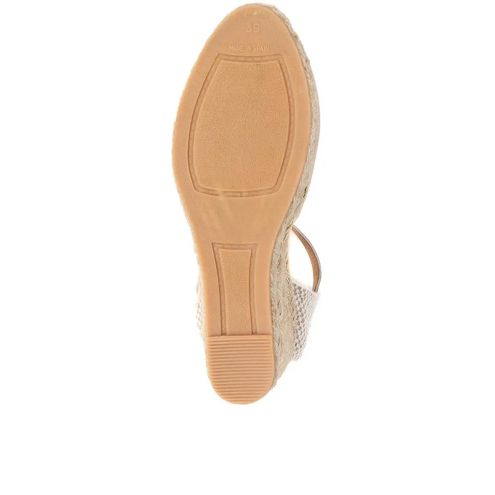 Rosina Leather Espadrilles  - ROSINA / 325 424