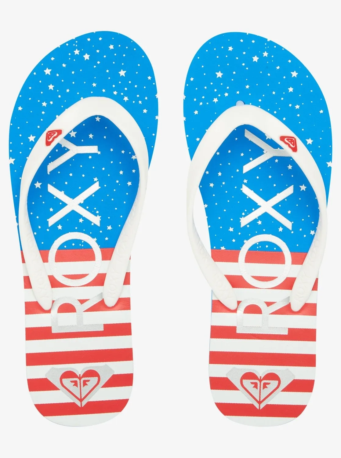 'Roxy' Women's Tahiti VII Sandal - Red / White / Blue