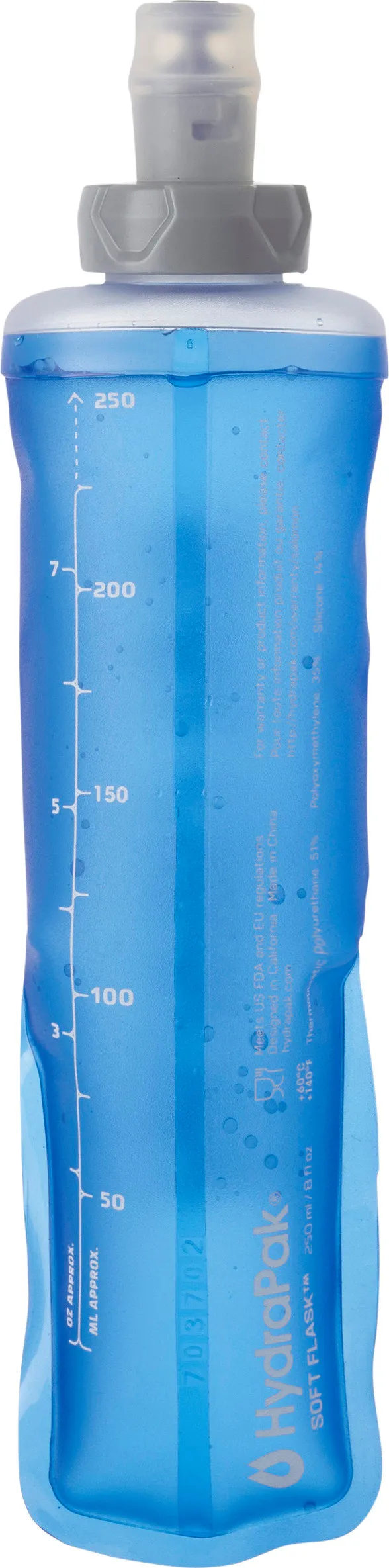 Salomon Soft Flask 250ml/8oz 28 Clear Blue | Buy Salomon Soft Flask 250ml/8oz 28 Clear Blue here | Outnorth