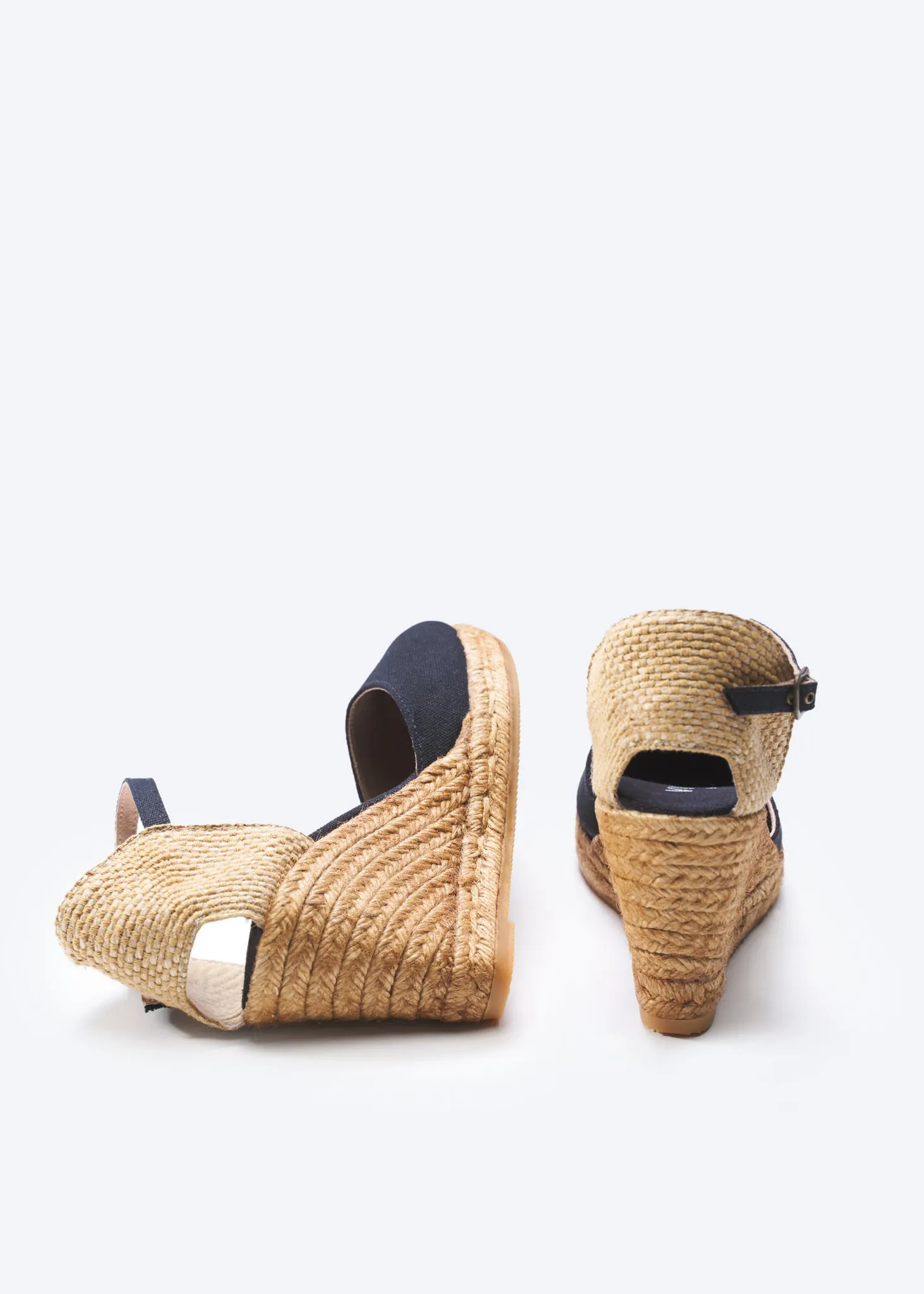 Satuna Canvas Espadrille Wedges