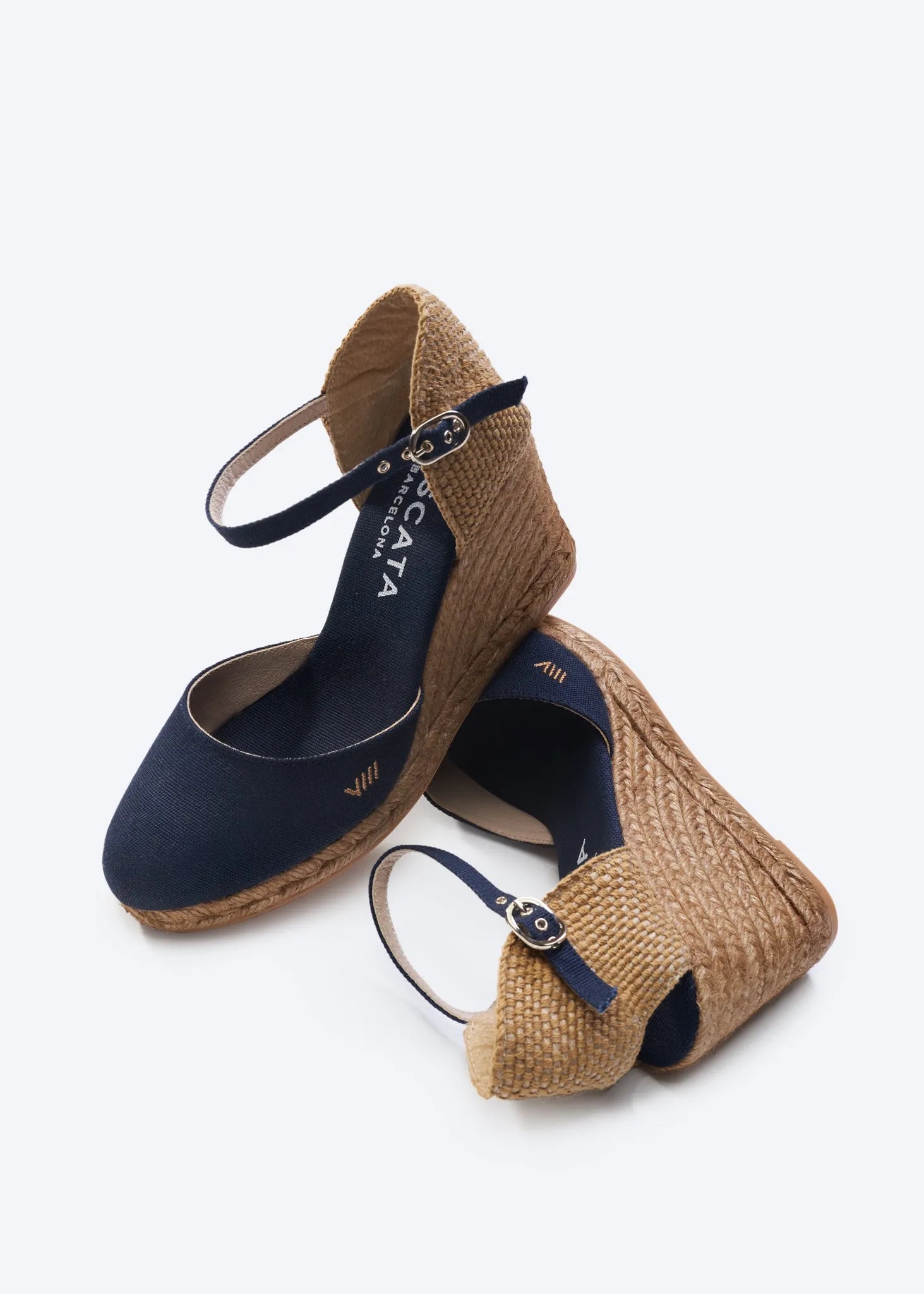 Satuna Canvas Espadrille Wedges