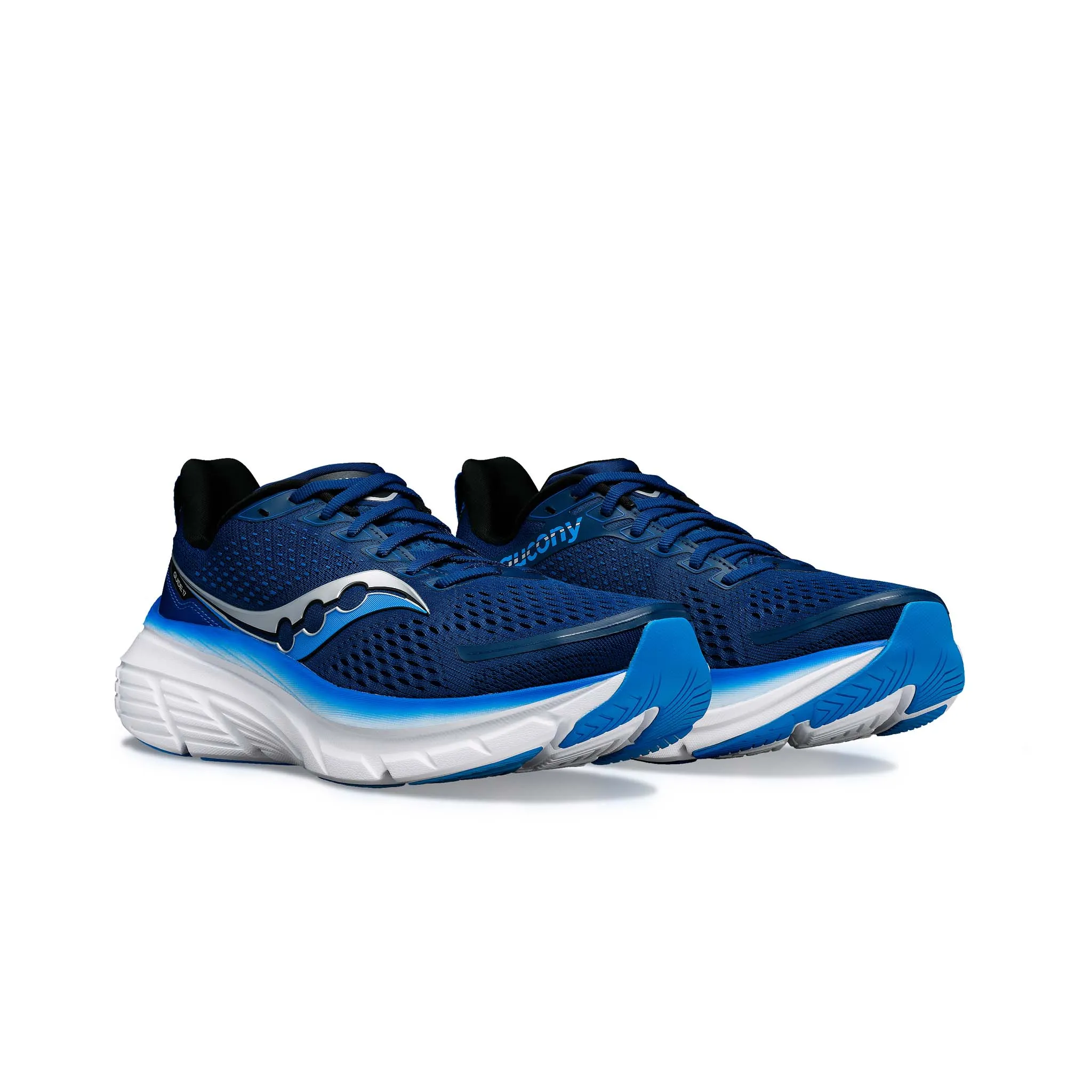 Saucony | Men's Guide 17 Running Shoes - Navy/Cobalt