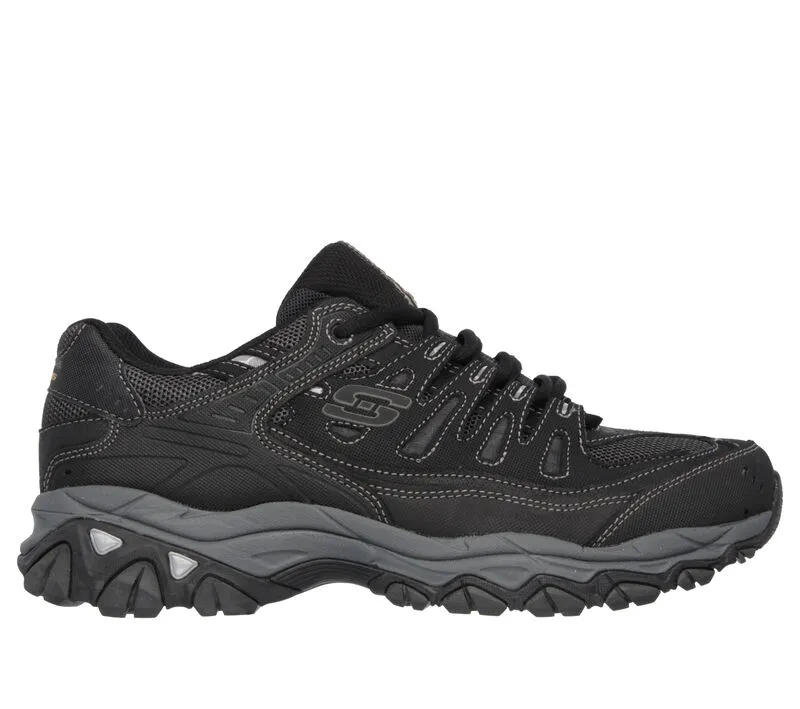 'Skechers' Men's After Burn-Memory Fit - Black / Charcoal