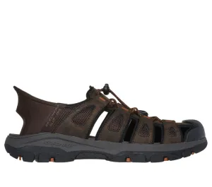 'Skechers' Men's Slip-ins RF: Tresmen-Norvick Sandal - Chocolate