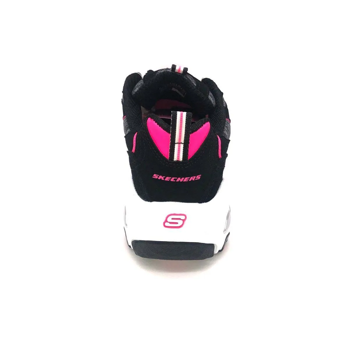 'Skechers' Women's D'Lites Me Time - Black / Hot Pink