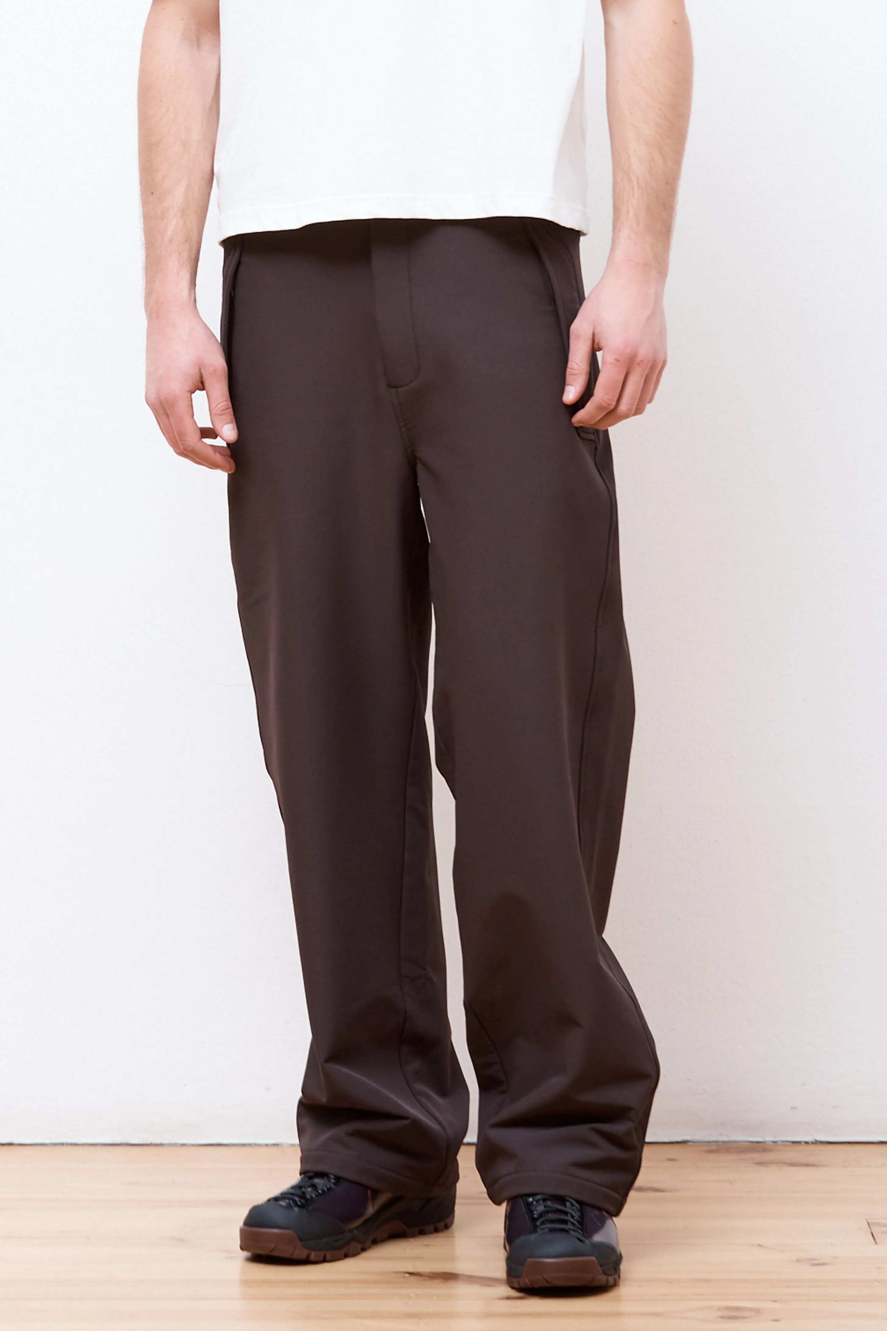 Soft Shell Trouser Dk Brown