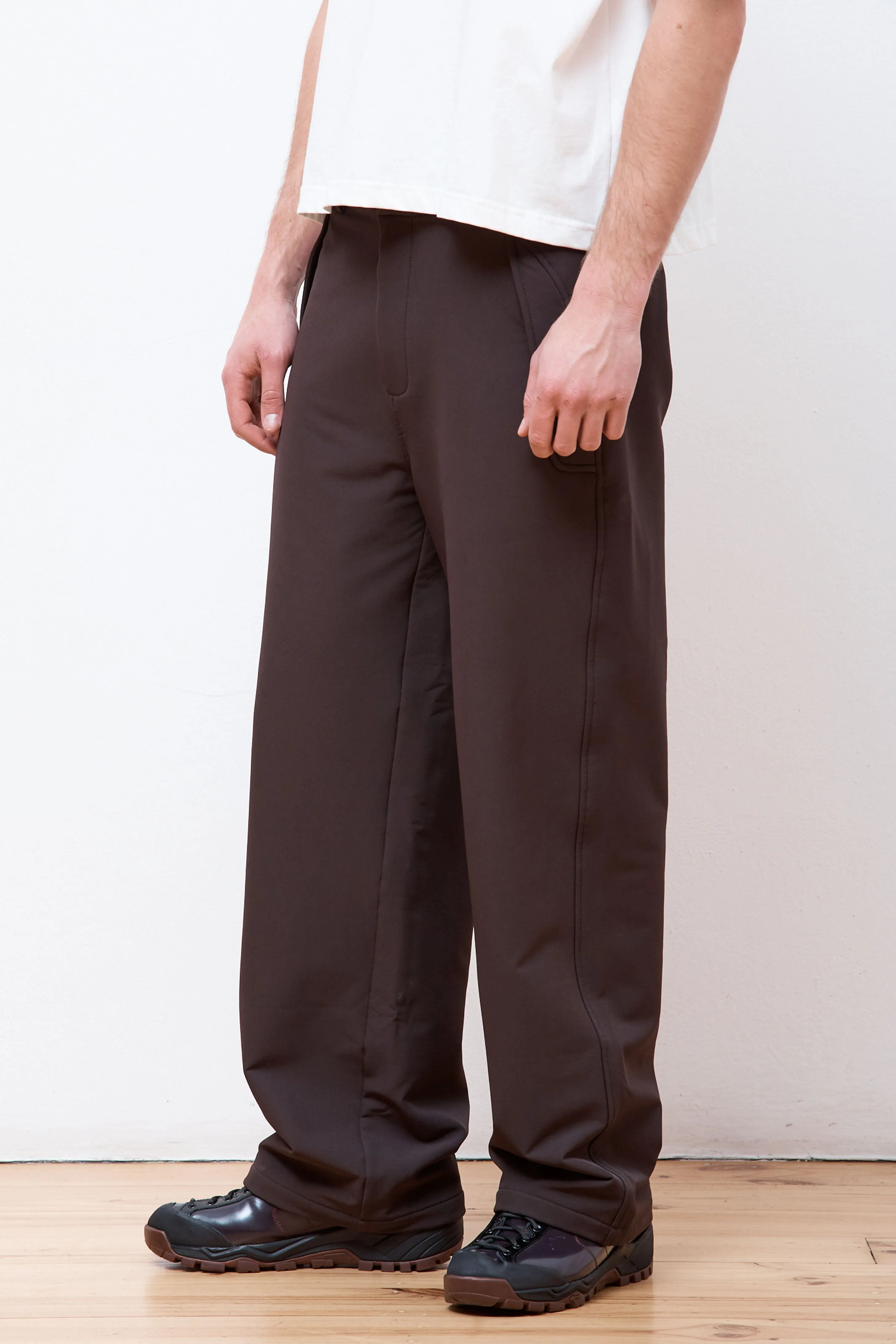 Soft Shell Trouser Dk Brown