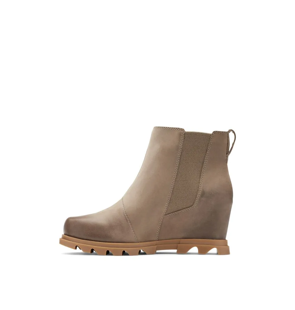 'Sorel' Women's Joan of Arctic™ Wedge III Chelsea Bootie - Omega Taupe / Wet Sand