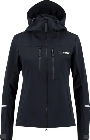 Swix Women&#x27;s Surmount Soft Shield Jacket Black | Buy Swix Women&#x27;s Surmount Soft Shield Jacket Black here | Outnorth