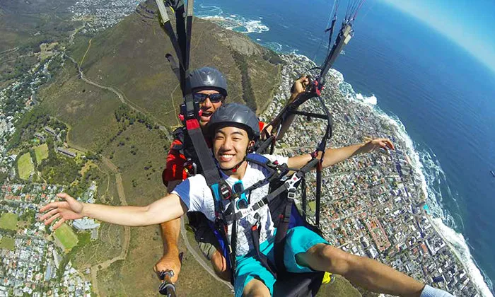 Tandem Paragliding Flight