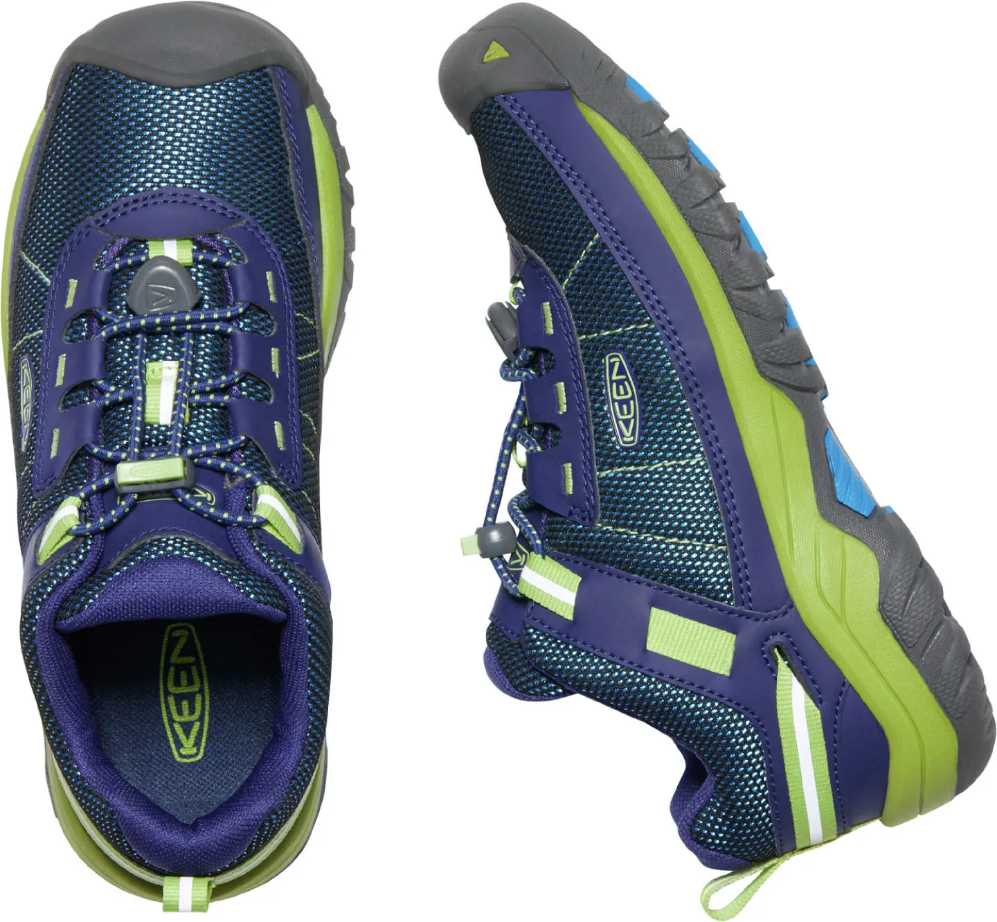 Targhee Sport Vent Shoe - Blue Depths/Chartreuse