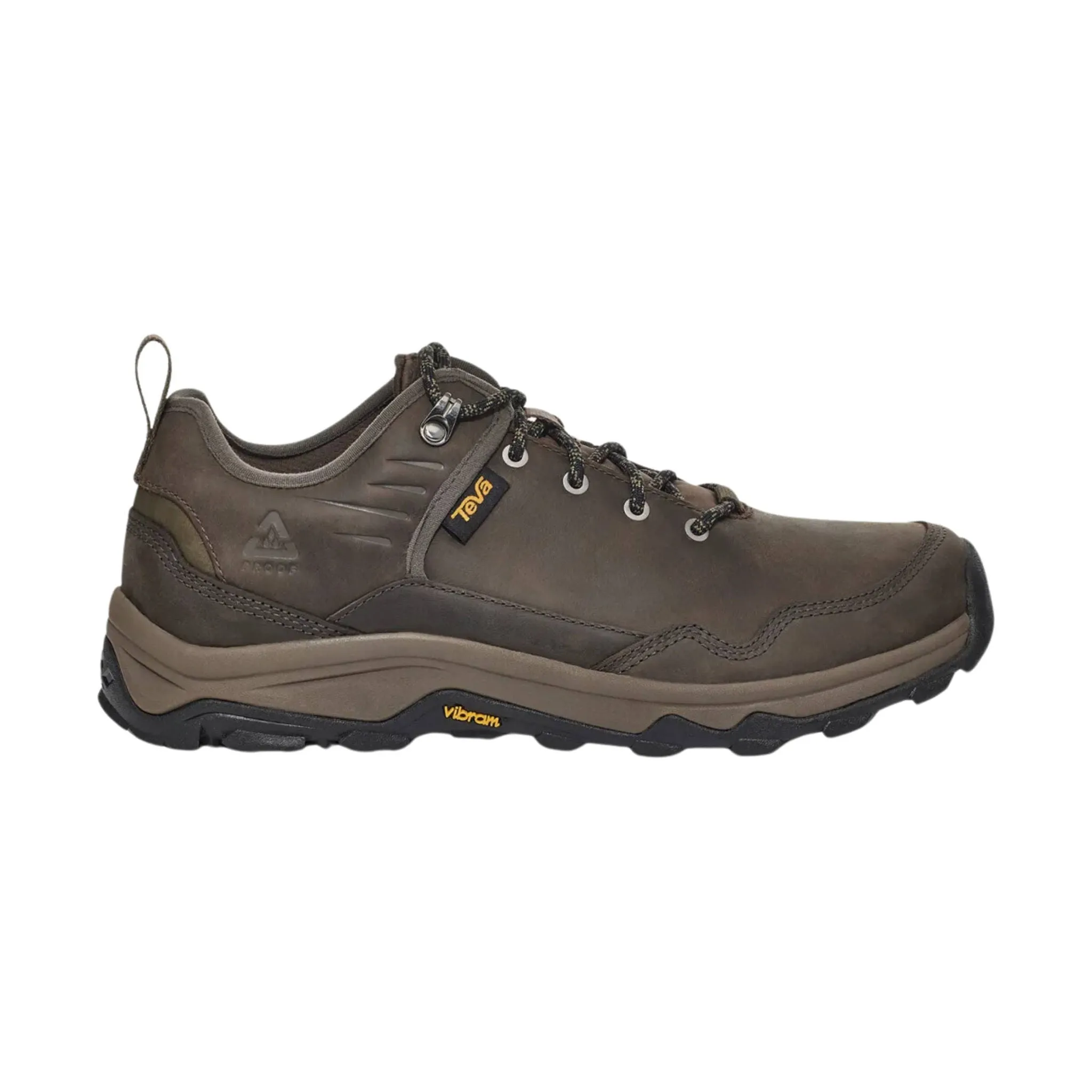 Teva Men's Riva Hiking Shoes - DARK BROWN/ OLIVE