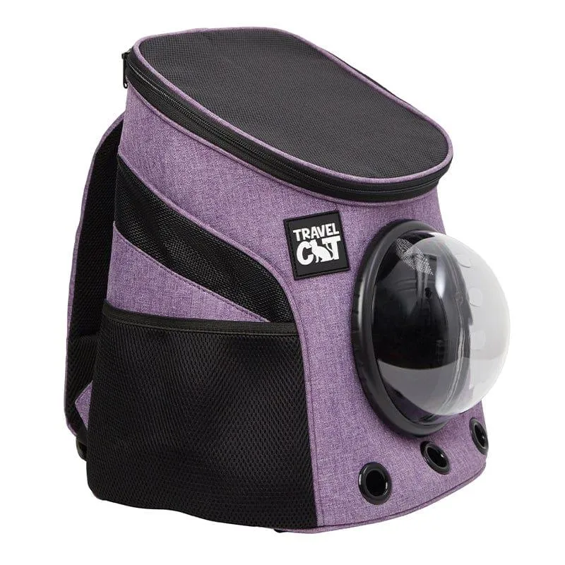 The Fat Cat Mini Cat Backpack - Purple