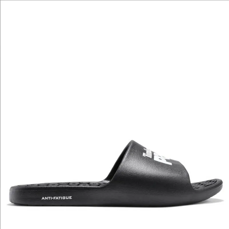 'Timberland Pro' Men's Logo Anti-Fatigue Tech Slides - Black