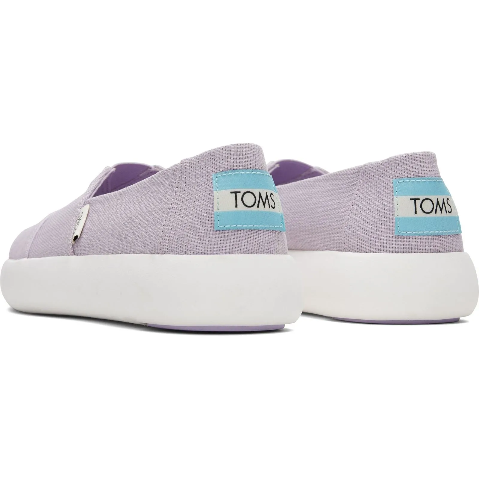 TOMS Alpargata Mallow Jute Women's Purple Espadrilles