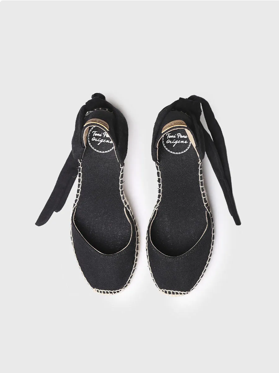 TONI PONS | ESPADRILLES MUJER | JULIA NEGRE | NEGRO